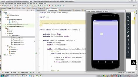 Canvas Game for Android - Lesson 1 - YouTube