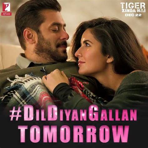 DIL DIYAN GALLAN LYRICS – Tiger Zinda Hai | Atif Aslam