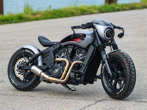 WUNDERKIND-Custom: „Indian Scout Bobber Newchurch THREE“ › Motorcycles.News - Motorcycle-Magazine