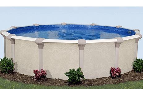 Chesapeake 33' Round Resin Hybrid Above Ground Pools