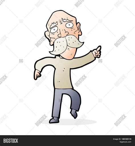 Cartoon Sad Old Man Image & Photo (Free Trial) | Bigstock