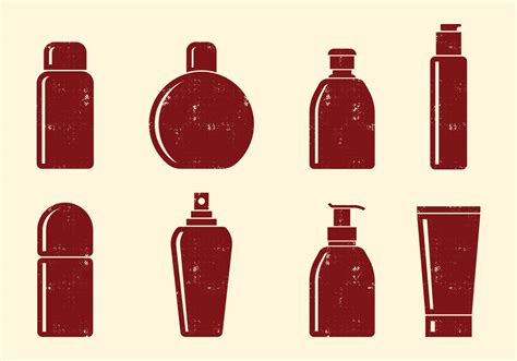 Cosmetics Bottle Icons 128831 Vector Art at Vecteezy