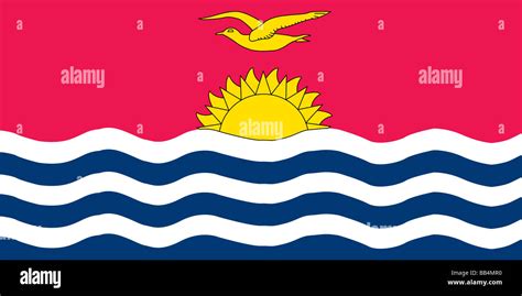 flag of Kiribati Stock Photo - Alamy