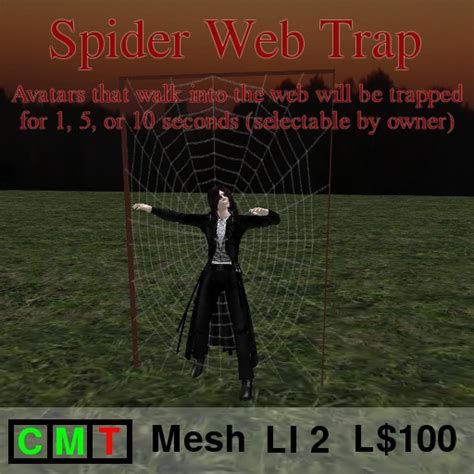 Second Life Marketplace - Spider Web Trap