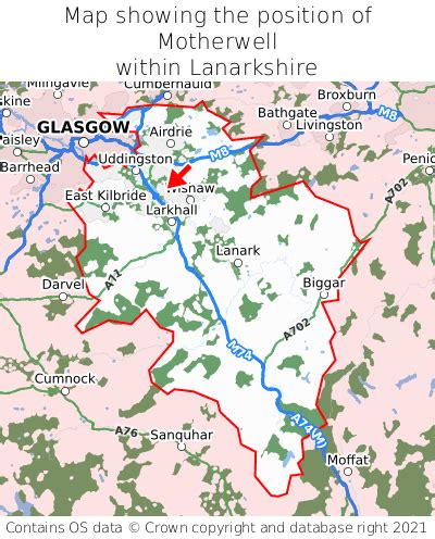 Where is Motherwell? Motherwell on a map