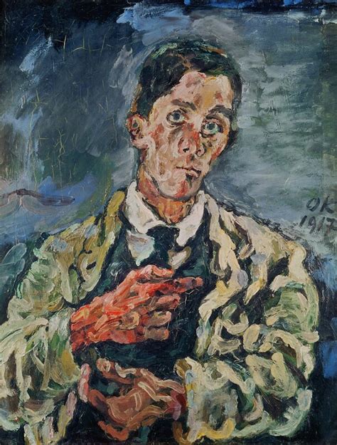 Oskar Kokoschka | Self Portrait (1917) | Artsy