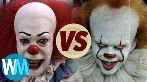 L'HORRIBLE CLOWN de ÇA : 1990 vs 2017 ! - YouTube