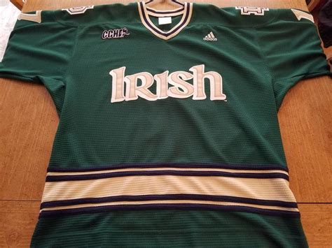 Adidas University of Notre Dame jersey | SOLD | Hockey Jerseys ...