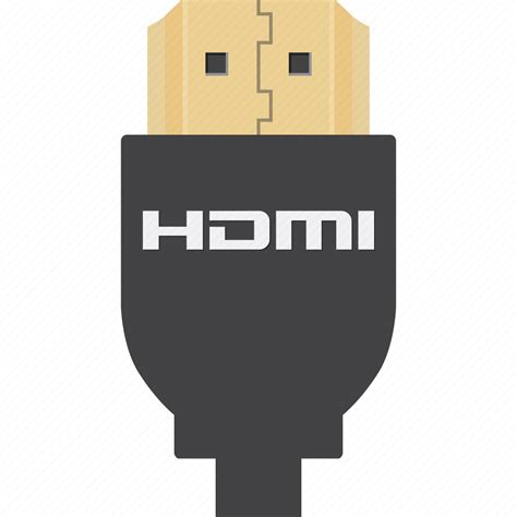 Adapter, cable, cord, definition, hdmi, high, interface icon - Download on Iconfinder