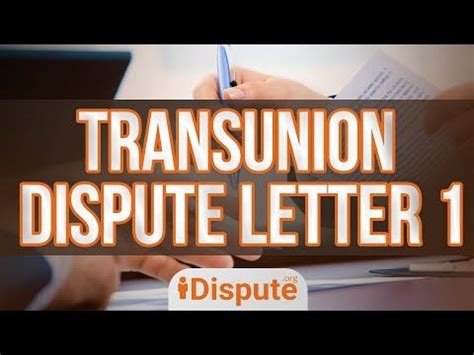 TransUnion: How to Start Dispute Via Certified Mail Like a Pro (1st ...