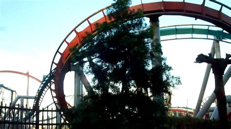 Dueling Dragons Roller Coaster at Universal Orlando - YouTube