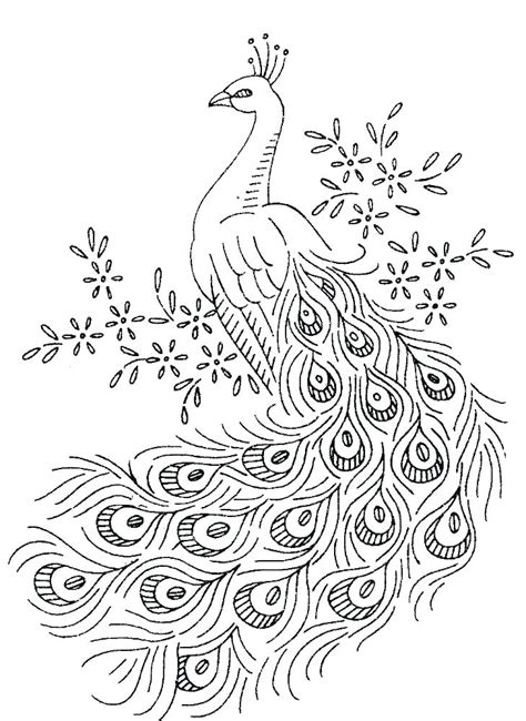 Free Printable Peacock Coloring Pages For Kids