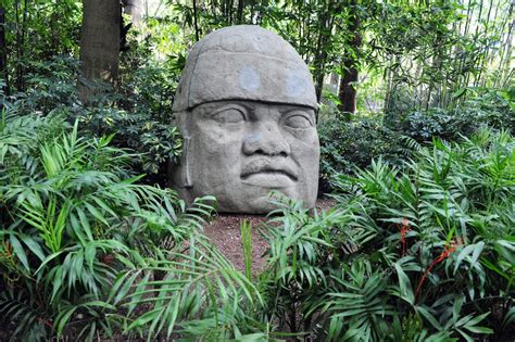 Olmec colossal head — Stock Photo © lucidwaters #11179653