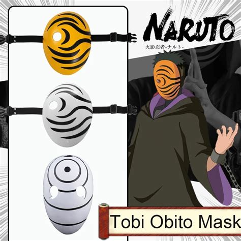 Naruto Akatsuki Ninja Tobi Obito Madara Uchiha Cosplay Helmet Dx | My ...