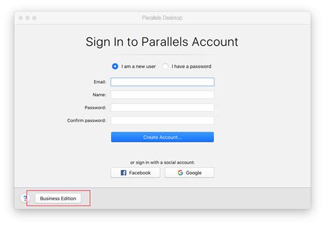 KB Parallels: Activation of Parallels Desktop for Mac Business Edition