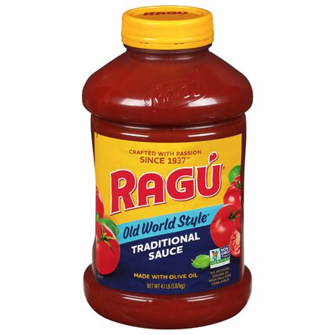 Save on RAGU Old World Style Pasta Sauce Traditional Order Online ...