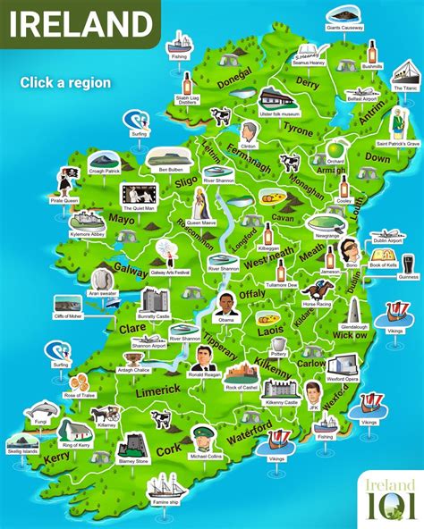 Explore Our Interactive Map of Ireland | Ireland 101