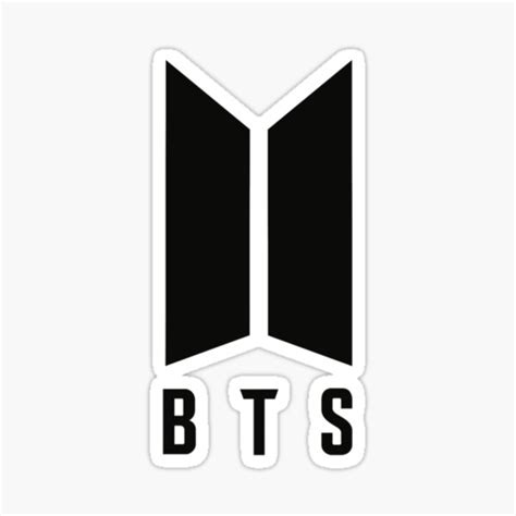 Pegatina «BTS LOGO MERCH KPOP» de mirtherey | Redbubble