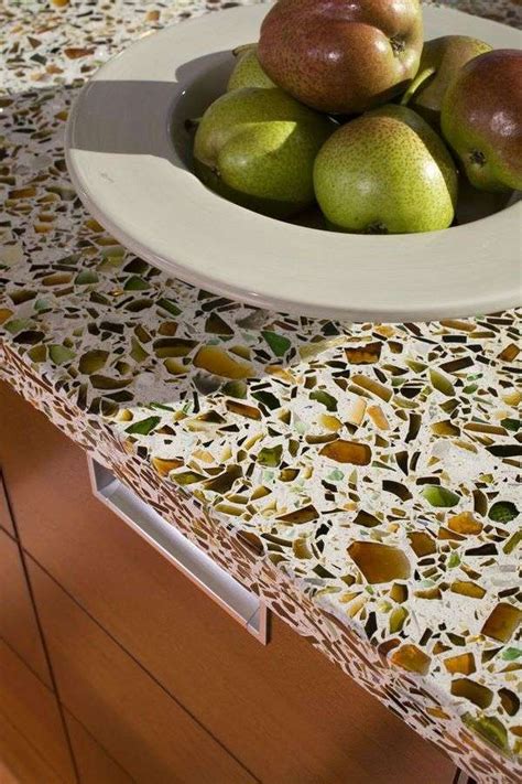 Advantages and disadvantages of recycled glass countertops