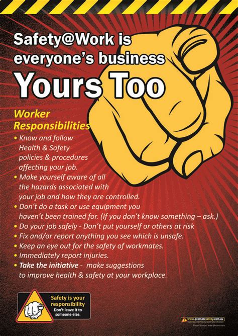 #responsibilities #workplace #everyones #outlining #business #safety # ...