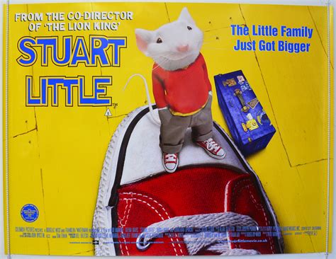 STUART LITTLE (2000) Original Quad Movie Poster - Michael J. Fox, Hugh ...