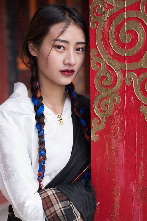 "Tibetan Girl In Yushu" by Stocksy Contributor "Paul Ratje" - Stocksy