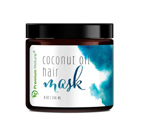 Coconut Oil Hair Mask 8 Oz Conditioner Deep Treatment Repair Hydrates - Walmart.com - Walmart.com