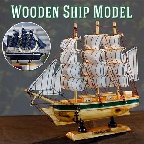 DIY Wooden Scale Model Ship Assembling Building Kits Ship Model Wooden ...