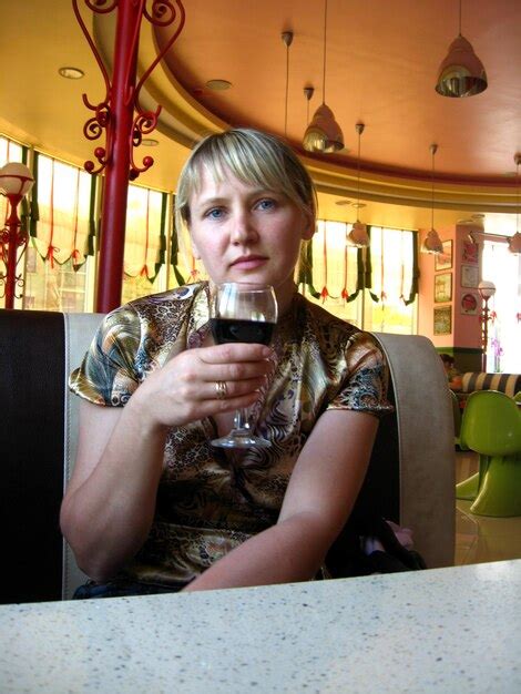 Premium Photo | Women with glass of red wine in restaurant