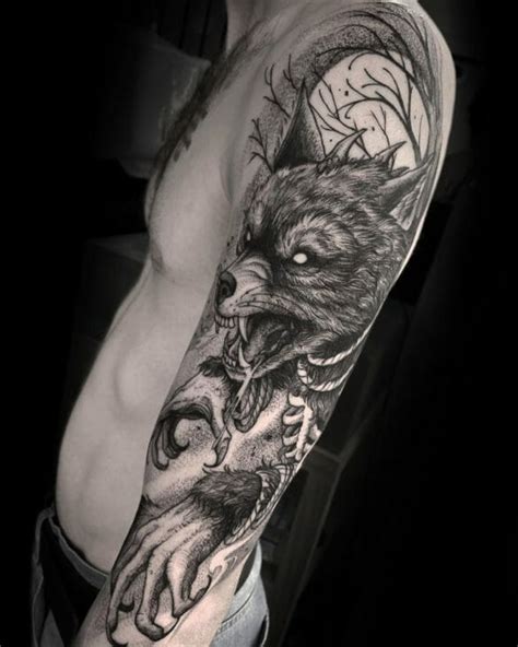 101 Amazing Tribal Wolf Tattoo Designs You Need To See!