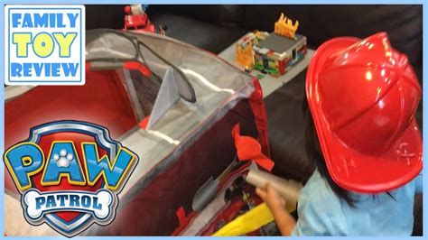 Play Tent Playtime Fun - Nickelodeon Paw Patrol FIRE TRUCK TENT ...