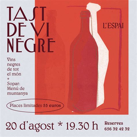 Red wine tasting | L'Espai Tossa de Mar