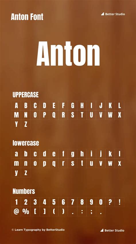 Anton Font: Download Font for Free