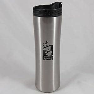 Amazon.com | Dunkin Donuts Stainless Steel Travel Tumbler -14oz: Tumblers