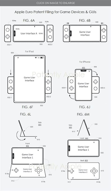 Apple filed patent for new game controller ~ Apple TV game UI - iPhone ...