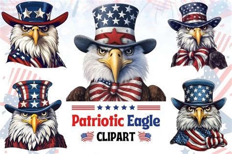 Patriotic American Eagle Clipart