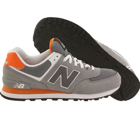 New Balance Men 574 ML574CPL gray orange light grey | New balance men, New balance, Light orange