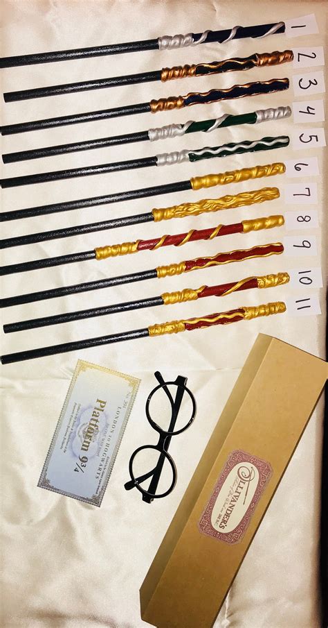 Wizard Wand and Spell List Great Gift or Party Favor FREE | Etsy