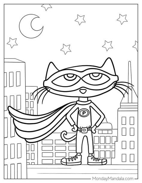 22 Pete The Cat Coloring Pages (Free PDF Printables), 53% OFF