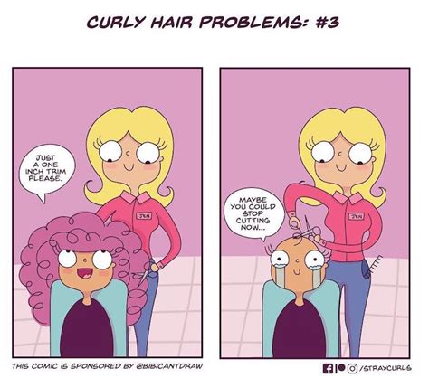 Relatable Comics Chronicle the Hilarious Perils of Having Curly Hair