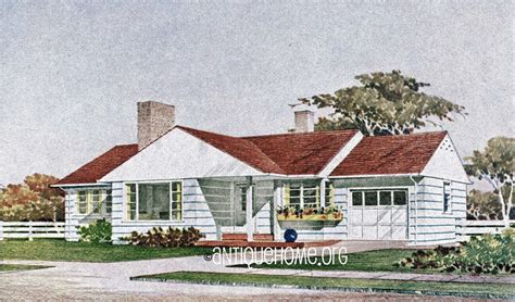 The Woodlawn::1950s Ranch Style Home::Kit House | Liberty Ho… | Flickr