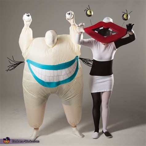 Oblina and Krumm from Ahh Real Monsters Costume