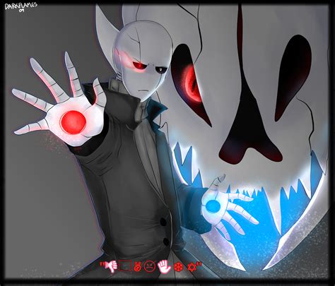 Glitchtale-Gaster by darkflames09 on DeviantArt