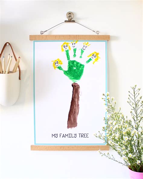 Family Tree Craft Activity Ideas for Kids