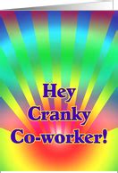 National Cranky Co-worker Day Cards from Greeting Card Universe