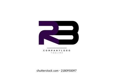 Alphabet Letters Initials Monogram Logo Rb Stock Vector (Royalty Free) 2180950097 | Shutterstock