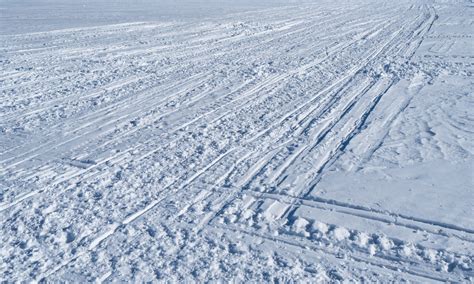 Snowmobile tracks › Way up north