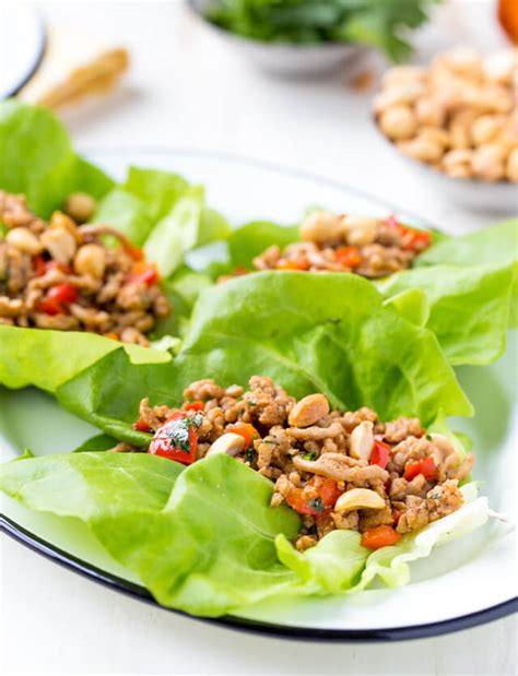 20 Minute Pork Lettuce Wraps | A Zesty Bite