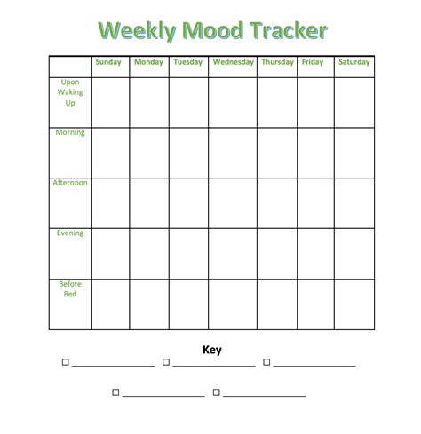 15 Mood Tracker Printables to Aid in Self-Awareness