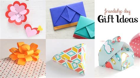 5 Easy Gift Ideas| Friendship Day Gifts - YouTube